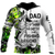 Custom name Dad Bass fishing Tattoo 3D print shirts