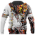 Bass Fishing Sport Orange Camo tattoo 3D shirts for men and women