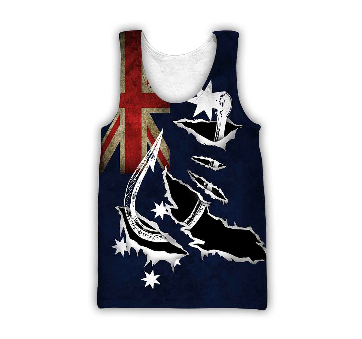 Custom name Hooked on fishing Australia design 3d print shirts