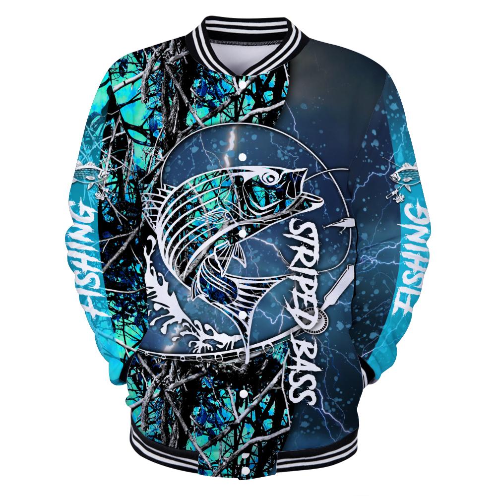 Striped Bass Fishing water camo all over printed shirts for men and women TR271202