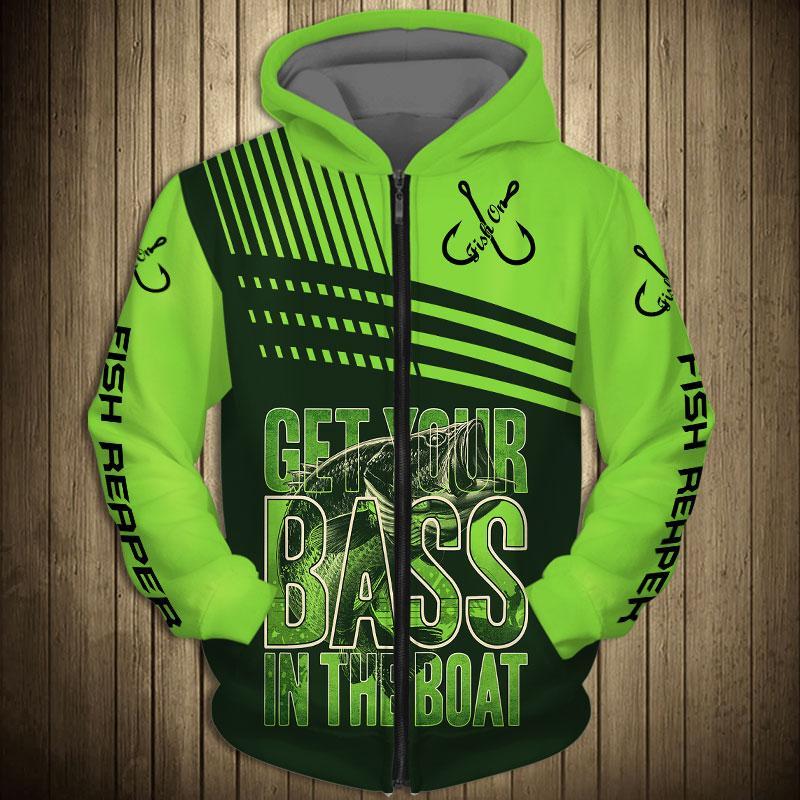 Get your bass in the boat Coat HC5504