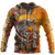 Striped Bass Fishing orange camo all over printed shirts for men and women TR271201