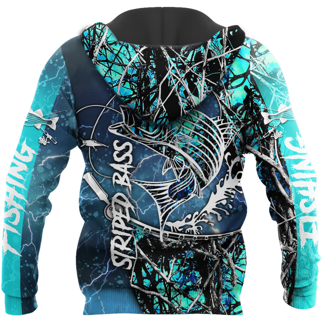 Striped Bass Fishing water camo all over printed shirts for men and women TR271202