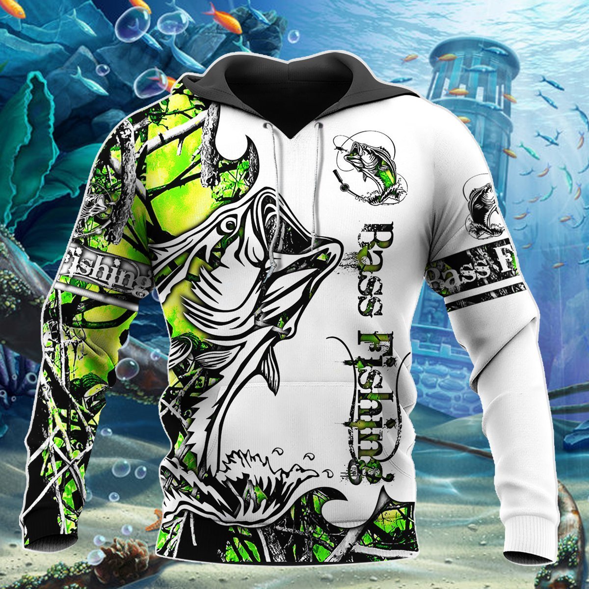 Green Bass Fishing Sport HC9302