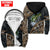 Bass fishing Zip pattern camo Custom name fishing shirts for men and women