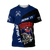 Hooked on Freedom Australia Fishing 3D printed shirts for men and women