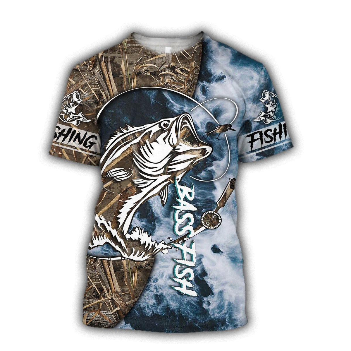 Sea Bass Fishing Huk up Gear 3D Shirts for Men and Women TR021201