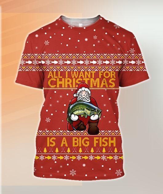 All I Want For Christmas is a Bass Fish HC10101JJ