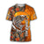 Striped Bass Fishing orange camo all over printed shirts for men and women TR271201