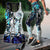 Bass Fishing - Water Camo Combo Legging + Tank fishing outfit for women TR260301