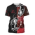 Bass fishing tattoo the rule Red colour 3D print shirts