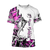 Bass Fishing Sport Country Girl Camo tattoo 3D shirts for men and women
