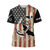 Custom name Hooked on fishing America design 3d print shirts