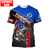 Bass fishing custom name vintage US fishaholic 3D design printed
