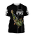 The great fish eats the small Black Fishing 3d print shirts