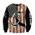 Custom name Hooked on fishing America design 3d print shirts