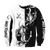 Bass fishing tattoo the rule Black White 3D print shirts