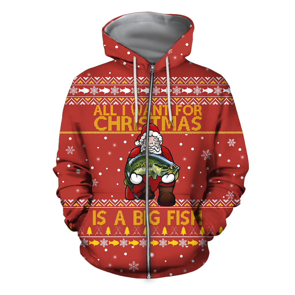 All I Want For Christmas is a Bass Fish HC10101JJ
