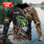 Bass fishing Zip pattern camo Custom name fishing shirts for men and women