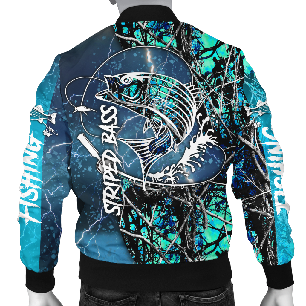 Striped Bass Fishing water camo all over printed shirts for men and women TR271202